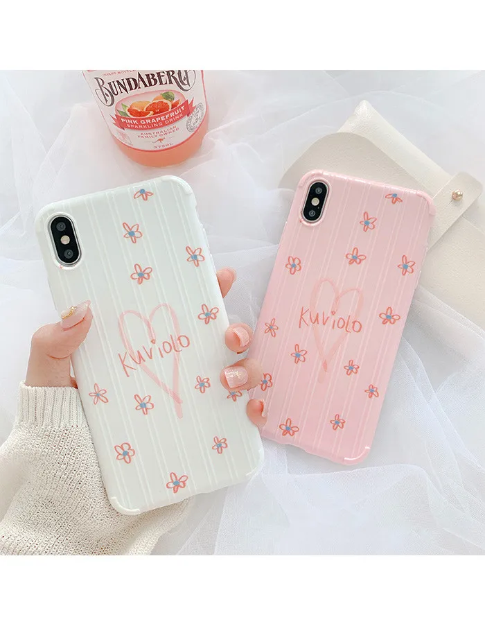 Gimfun Cute Pink White Flower Tpu Case for IPhone 7 8 6s Plus Case Soft Tpu Love Heart Back Cover Cases Fundas
Gimfun Cute Pink White Flower Tpu Case for IPhone 7 8 6s Plus Case Soft Tpu Love Heart Back Cover Cases Fundas