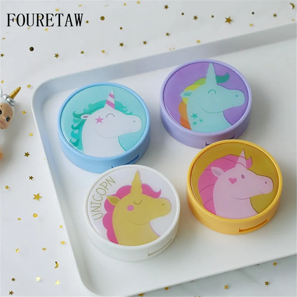 FOURETAW 1 Set Cute Cartoon Unicorn Pattern Pocket Mini Contact Lens Case Travel Kit Easy Carry Mirror Container
FOURETAW 1 Set Cute Cartoon Unicorn Pattern Pocket Mini Contact Lens Case Travel Kit Easy Carry Mirror Container