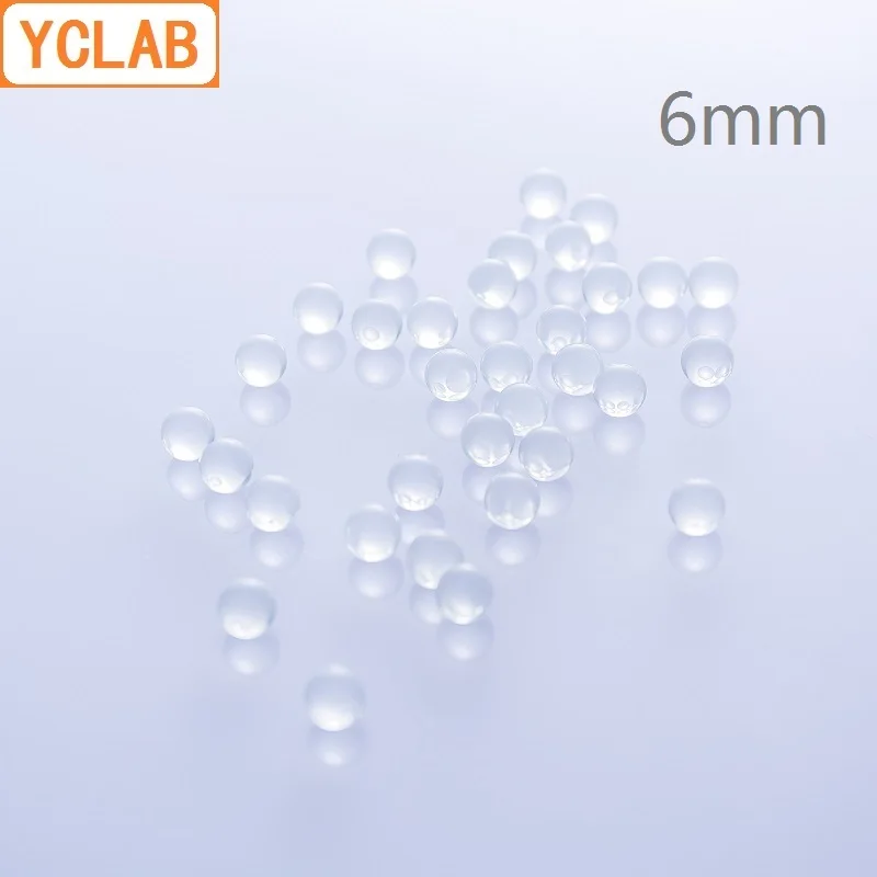 YCLAB 6mm Glass Ball Anti Splashing Liquid Heating Shock Boiling Ornament Crystal Transparent 110 Balls Per Bag
YCLAB 6mm Glass Ball Anti Splashing Liquid Heating Shock Boiling Ornament Crystal Transparent 110 Balls Per Bag