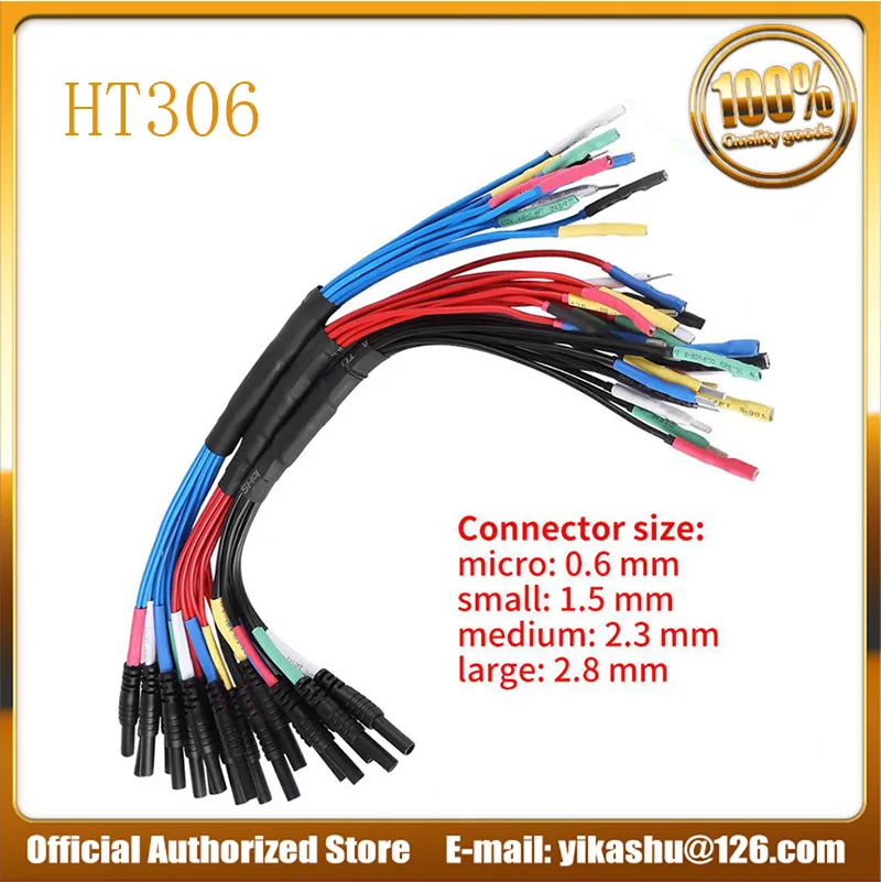 Hantek 6 Channel Universal Breakout Leads/Car Multifunctional Lead HT306 for Auto Diagnostic Oscilliscope 2.8mm black
Hantek 6 Channel Universal Breakout Leads/Car Multifunctional Lead HT306 for Auto Diagnostic Oscilliscope 2.8mm black