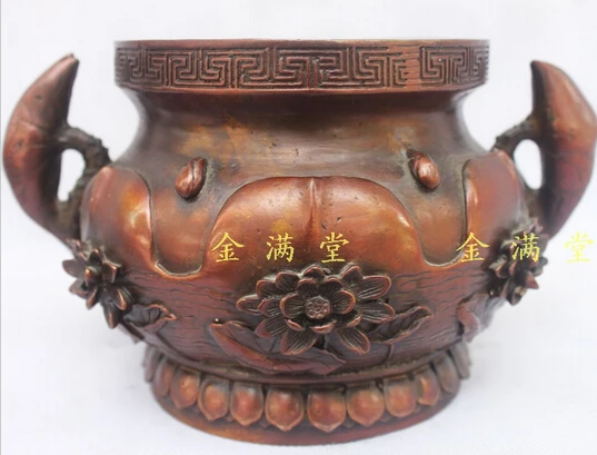 B0601 421Bronze copper home decoration crafts decoration delicate lotus seed embossed incense burner Factory Copper statue
B0601 421Bronze copper home decoration crafts decoration delicate lotus seed embossed incense burner Factory Copper statue