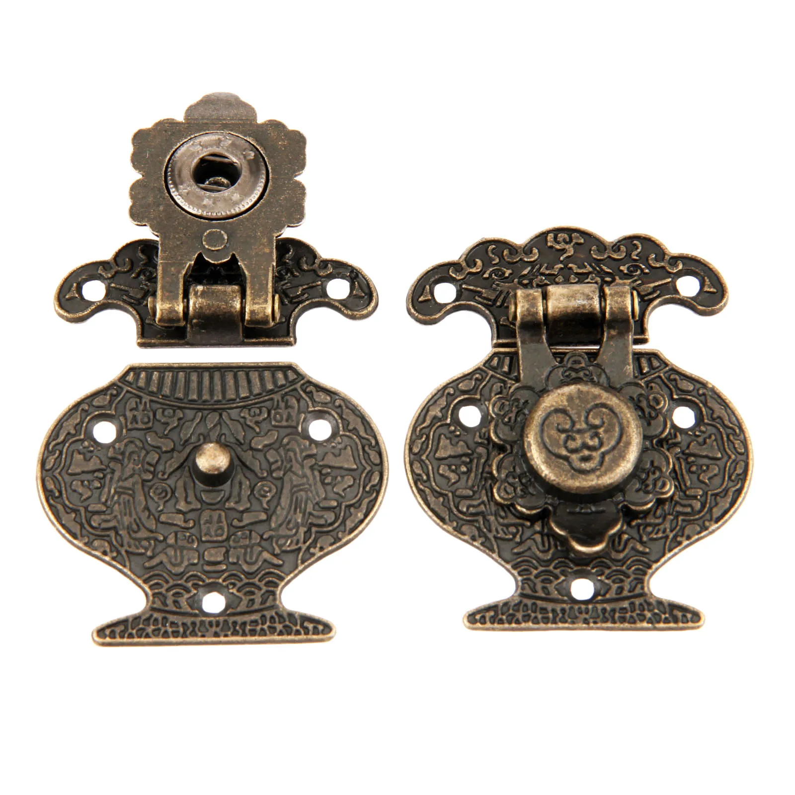 2Pcs 40*51MM Antique Brass Wooden Case Hasp Jewelry Gift Box Decorative Hasp Latch Home Furniture Buckle Clasp Lock With Screws
2Pcs 40*51MM Antique Brass Wooden Case Hasp Jewelry Gift Box Decorative Hasp Latch Home Furniture Buckle Clasp Lock With Screws
