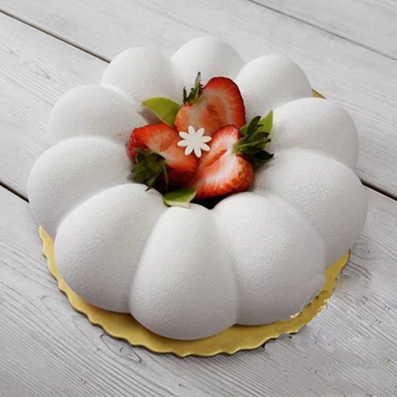 Silicone Pumpkin Round Wreath Garland Cake Donut Mold Baking Dessert Pastry Mousse Silicone Mould Art Chocolate Pan Moule Sponge
Silicone Pumpkin Round Wreath Garland Cake Donut Mold Baking Dessert Pastry Mousse Silicone Mould Art Chocolate Pan Moule Sponge