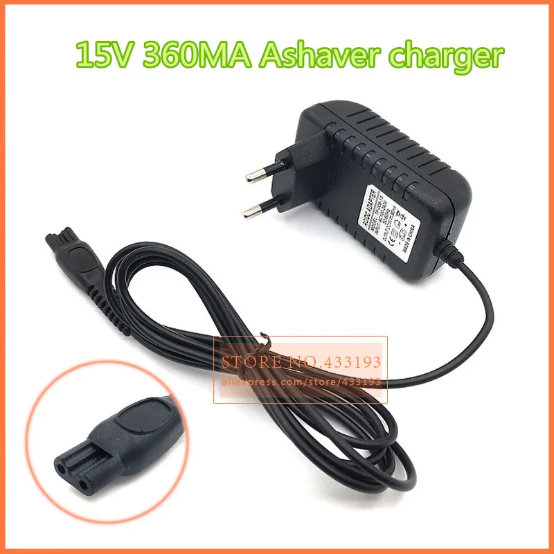 Good quality New EU plug 15V 360mA 2-Prong EU Wall Plug AC/DC Power Adapter Charger for PHILIPS Shaver - 02437
Good quality New EU plug 15V 360mA 2-Prong EU Wall Plug AC/DC Power Adapter Charger for PHILIPS Shaver - 02437