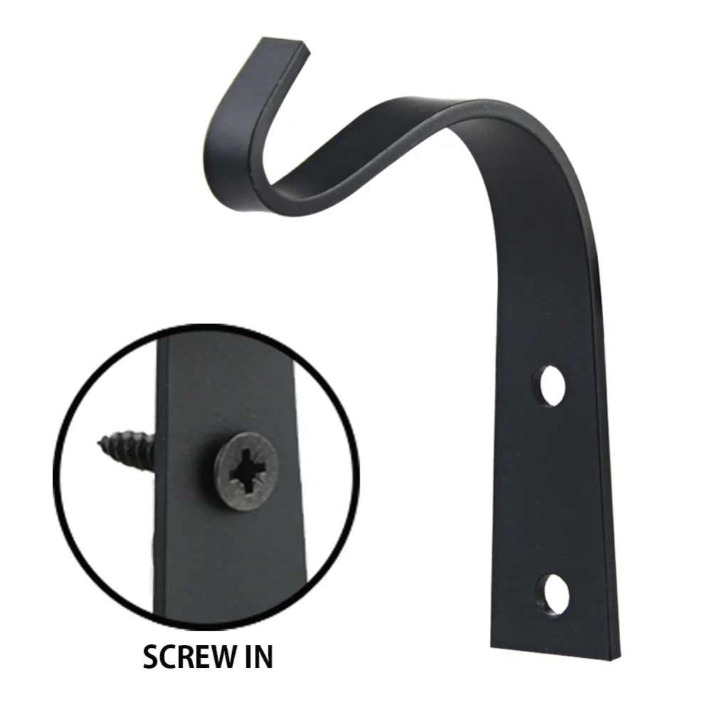 2 Pcs Iron Wall Hooks Decorative Hook Flower Pot Hook Bathroom Living Room Kitchen Hook Metal Plant Hanger Bracket Coat Holder
2 Pcs Iron Wall Hooks Decorative Hook Flower Pot Hook Bathroom Living Room Kitchen Hook Metal Plant Hanger Bracket Coat Holder
