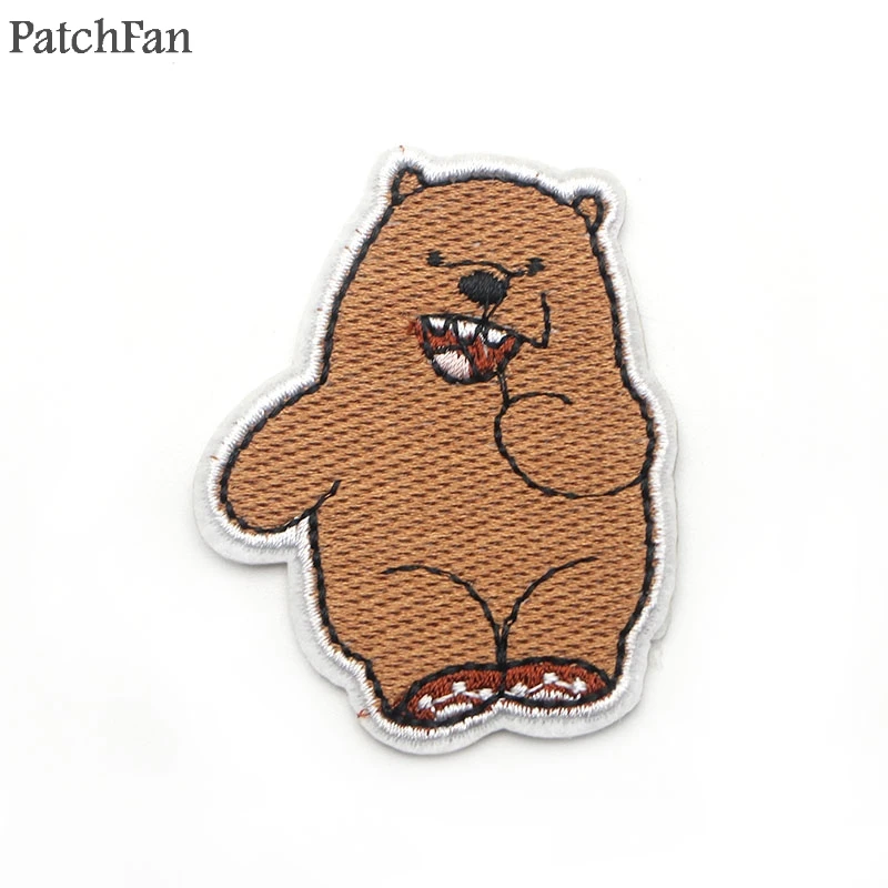 20pcs/lot A0286 Patchfan The Three Bare Bears Cartoon Embroidered Patches DIY Iron on Accessories New Arrival Popular Patchwork
20pcs/lot A0286 Patchfan The Three Bare Bears Cartoon Embroidered Patches DIY Iron on Accessories New Arrival Popular Patchwork