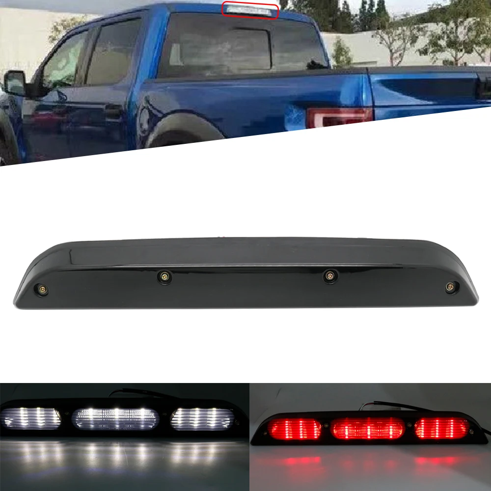 For Ford F150 Smoke lens LED Replacement 3rd Brake High position Tail Light Lamp Red Cargo Lamp
For Ford F150 Smoke lens LED Replacement 3rd Brake High position Tail Light Lamp Red Cargo Lamp