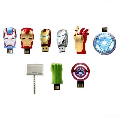 Avengers 11 Styles Captain America Iron Man Hulk Thor Creativo Usb Flash Drive 1TB 2TB Pendrive 64GB 128GB 512GB Pen Drive Stick
Avengers 11 Styles Captain America Iron Man Hulk Thor Creativo Usb Flash Drive 1TB 2TB Pendrive 64GB 128GB 512GB Pen Drive Stick