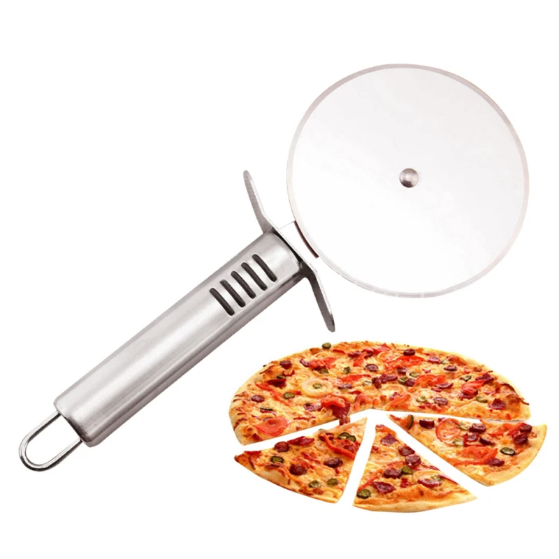 EZLIFE Stainless Steel Pizza Cutter Roller Pizza Knife Cake Pizza Stone Roller Knife Useful Baking Tool Pastry Accessories GF462
EZLIFE Stainless Steel Pizza Cutter Roller Pizza Knife Cake Pizza Stone Roller Knife Useful Baking Tool Pastry Accessories GF462