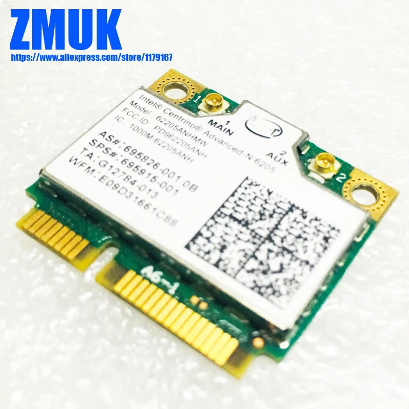 Intel Centrino Advanced-N 802.11ABGN беспроводной для HP 600PD 600PO 800ED 800EO 8470P 9770W 9470M 6470B Series,P/N 695915-001
Intel Centrino Advanced-N 802.11ABGN беспроводной для HP 600PD 600PO 800ED 800EO 8470P 9770W 9470M 6470B Series,P/N 695915-001