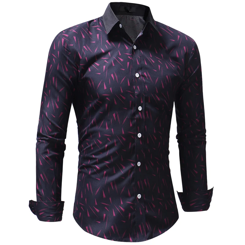 Men Print Shirt Business Long Sleeve Casual Plus Size Shirts Top Autumn Male Slim Fit Shirt for Male Clothing Cotton Soft Top
Men Print Shirt Business Long Sleeve Casual Plus Size Shirts Top Autumn Male Slim Fit Shirt for Male Clothing Cotton Soft Top