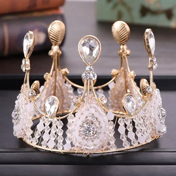 Birthday Cake Tiaras Crowns Princess Girls Flashing Crystal Full Circle Crown Children Hair Jewelry Accessories LB
Birthday Cake Tiaras Crowns Princess Girls Flashing Crystal Full Circle Crown Children Hair Jewelry Accessories LB