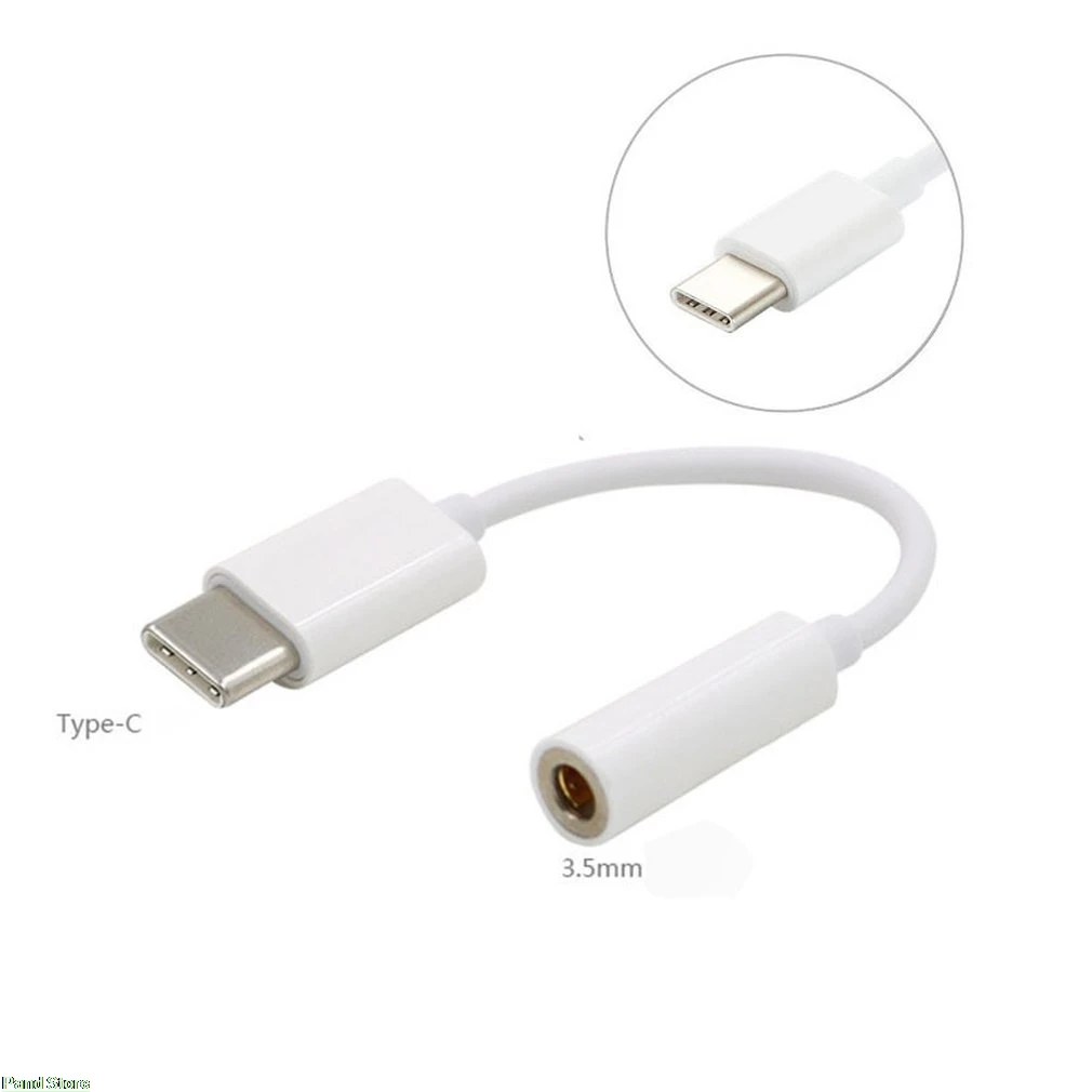Тип USB C Male к 3 5 мм Джек Женский USBC до наушников аудио Aux кабель адаптер