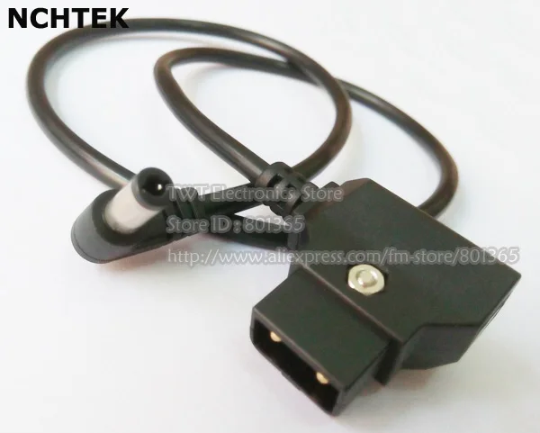 NCHTEK BMCC Power Supply Cord,D-Tap Male to Right Angle DC 5.5x2.5mm Cable For DSLR Rig Power V-Mount Anton,B type,Free shipping
NCHTEK BMCC Power Supply Cord,D-Tap Male to Right Angle DC 5.5x2.5mm Cable For DSLR Rig Power V-Mount Anton,B type,Free shipping