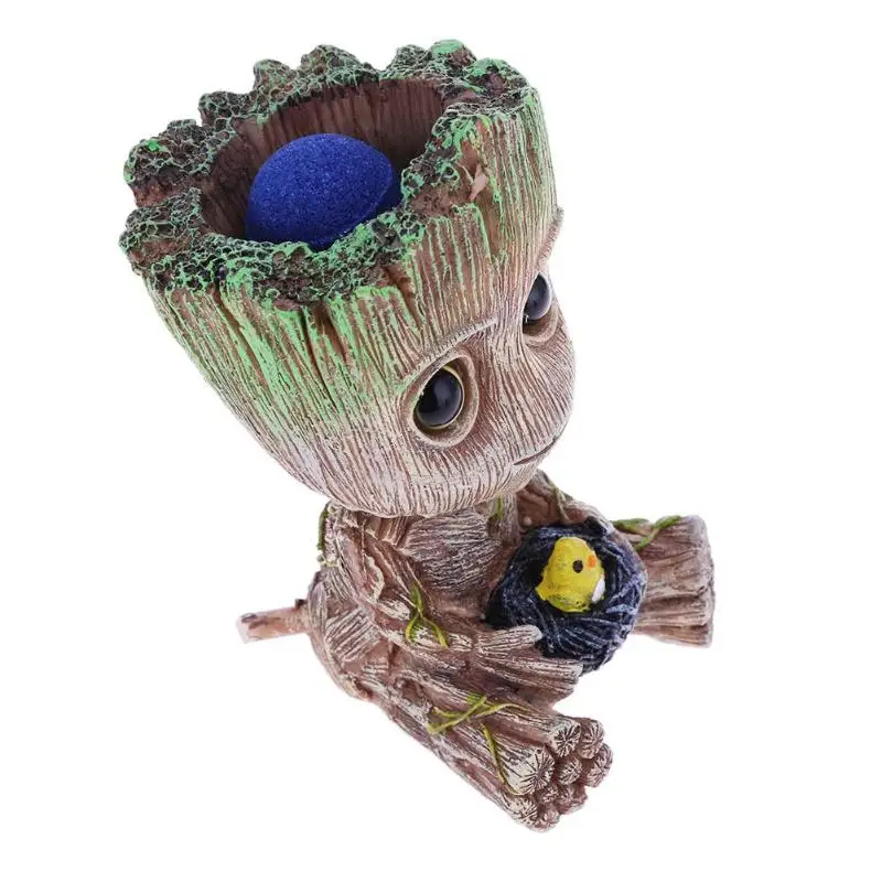 Groot Resin Decor with Air Bubble Stone 9