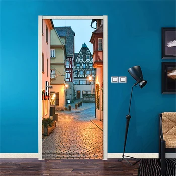 3D Door Stickers PVC Self-adhesive Waterproof Wall Painting City Night Scene Mural Living Room Bedroom Door Decoration Wallpaper
3D Door Stickers PVC Self-adhesive Waterproof Wall Painting City Night Scene Mural Living Room Bedroom Door Decoration Wallpaper