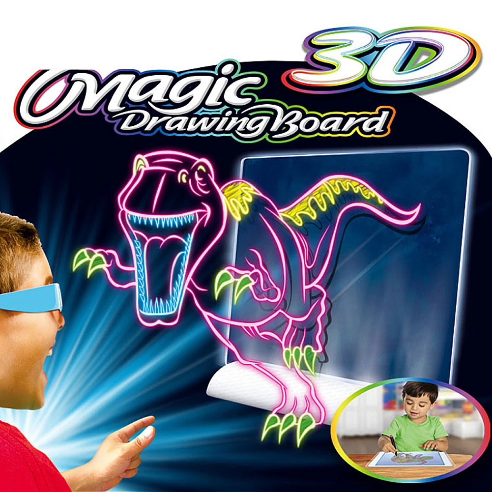 Magic Drawing Board toy Book Coloring Book Doodle With 3D Glasses Magic Pen Painting Drawing Board Coloring Book Toys For Kids
Magic Drawing Board toy Book Coloring Book Doodle With 3D Glasses Magic Pen Painting Drawing Board Coloring Book Toys For Kids