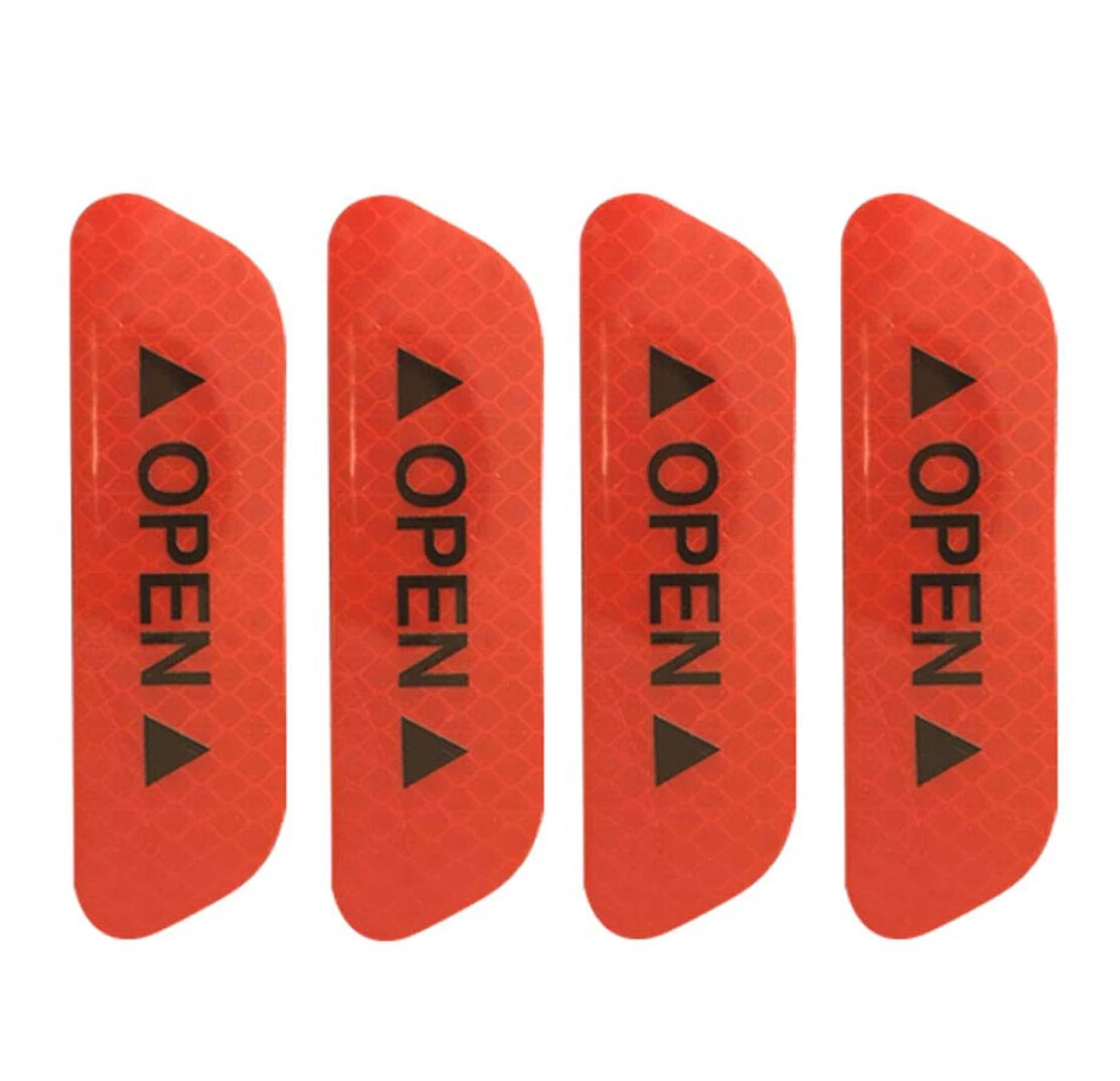 Car OPEN Reflective Tape Warning For mazda 3 accessories car mercedes w203 kia optima mitsubishi asx skoda yeti chrysler 200
Car OPEN Reflective Tape Warning For mazda 3 accessories car mercedes w203 kia optima mitsubishi asx skoda yeti chrysler 200