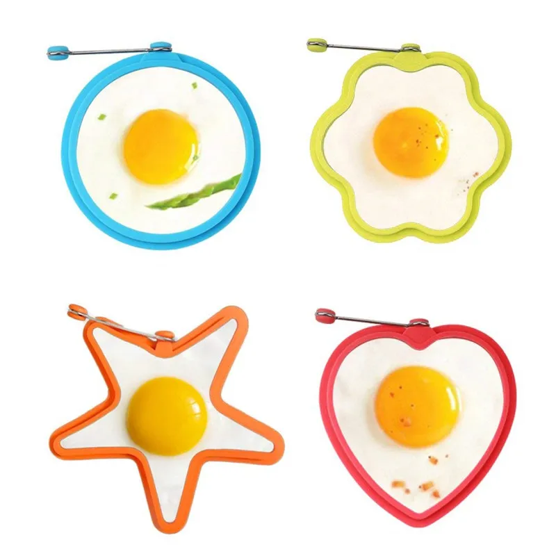 4pcs/set Thicker Silicone Mold Form For Frying Eggs Tools Breakfast Omelette Mold Device Pancake Ring Egg Shaped Kitchen Tool
4pcs/set Thicker Silicone Mold Form For Frying Eggs Tools Breakfast Omelette Mold Device Pancake Ring Egg Shaped Kitchen Tool