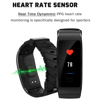 Men Women Smart Bracelet Heart Rate Monitor Fitness Tracker Bluetooth Band Wristband Waterproof Sport Smartband For Android Ios
Men Women Smart Bracelet Heart Rate Monitor Fitness Tracker Bluetooth Band Wristband Waterproof Sport Smartband For Android Ios