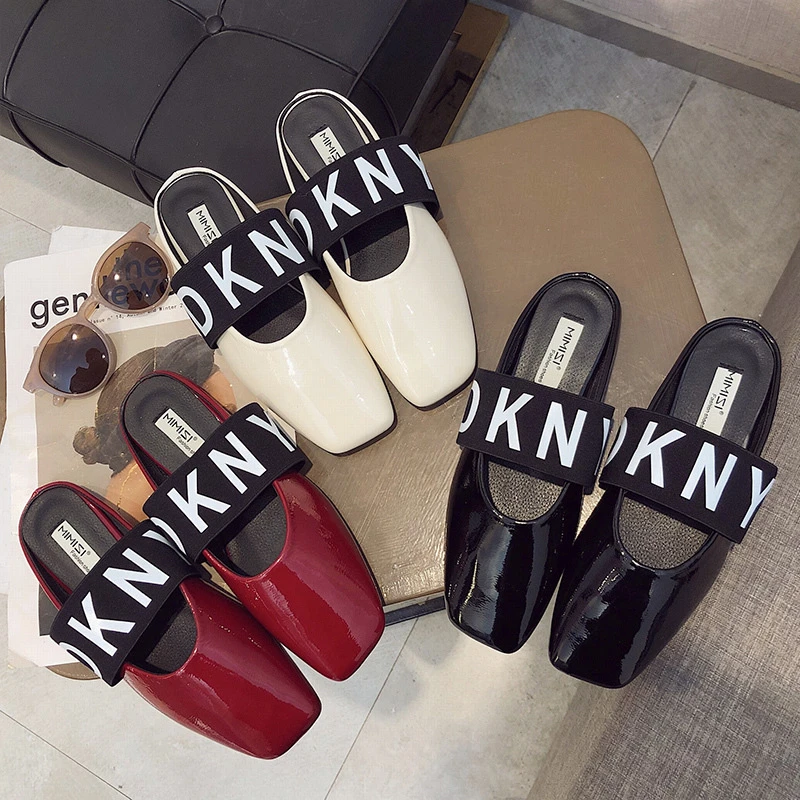 ENPLEI 2019 New Vintage Patent Leather Classic Square Toe Slip on Mules Office Lady Elegannt Low Heels Flats Slides Cozy Pumps
ENPLEI 2019 New Vintage Patent Leather Classic Square Toe Slip on Mules Office Lady Elegannt Low Heels Flats Slides Cozy Pumps
