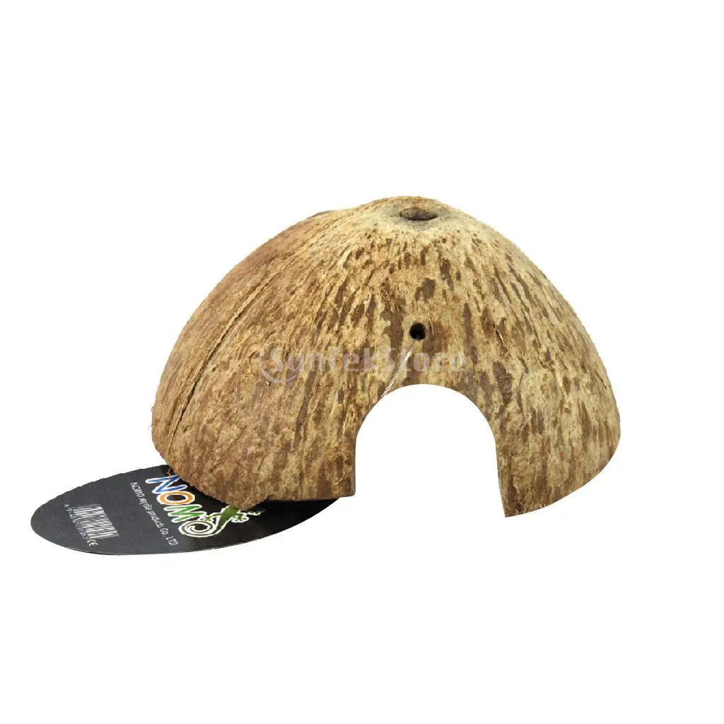 Reptile Terrarium Vivarium Ornament Aquarium Decoration Lizard Snake Hide Cave Coconut Husk
Reptile Terrarium Vivarium Ornament Aquarium Decoration Lizard Snake Hide Cave Coconut Husk