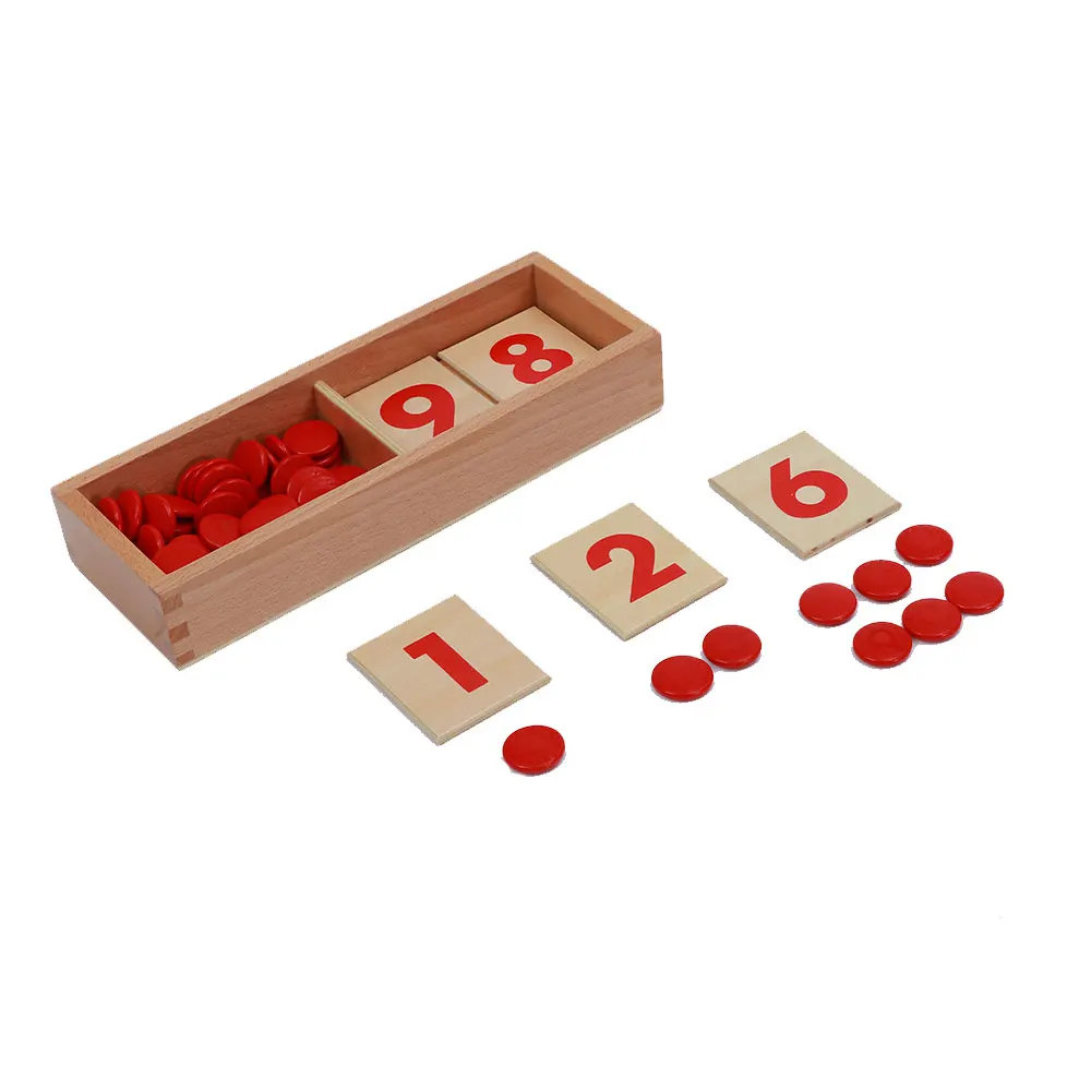 Montessori Kids Toy Baby Cards & Counters Numbers Learning Educational Preschool Training
Montessori Kids Toy Baby Cards & Counters Numbers Learning Educational Preschool Training