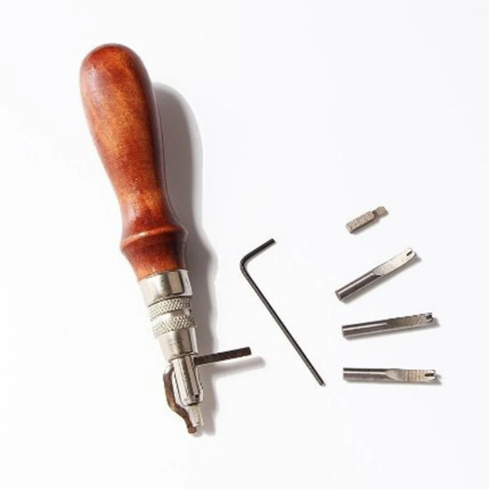 5 in 1 New Leather Craft Edge Press Kit Adjustable Stitching and Groover Crease Leather Stitching Tool Sewing Tools Accessories
5 in 1 New Leather Craft Edge Press Kit Adjustable Stitching and Groover Crease Leather Stitching Tool Sewing Tools Accessories