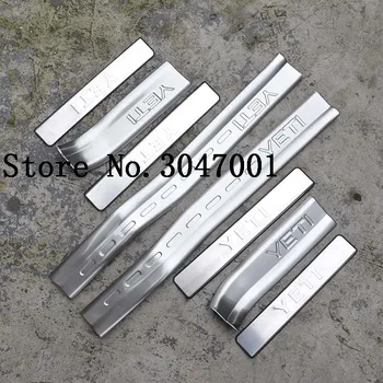 High quality stainless steel inside external Scuff Plate/Door Sill Protector Sticker Car Styling For 2013-2016 Skoda yeti(8pc)
High quality stainless steel inside external Scuff Plate/Door Sill Protector Sticker Car Styling For 2013-2016 Skoda yeti(8pc)