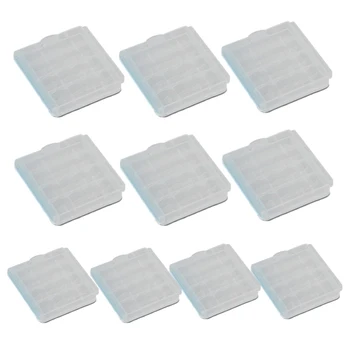 10Pcs Transparent Plastic Battery Case Holder Storage Box Cover Container For Rechargeable AA And AAA Batteries J2Y
10Pcs Transparent Plastic Battery Case Holder Storage Box Cover Container For Rechargeable AA And AAA Batteries J2Y