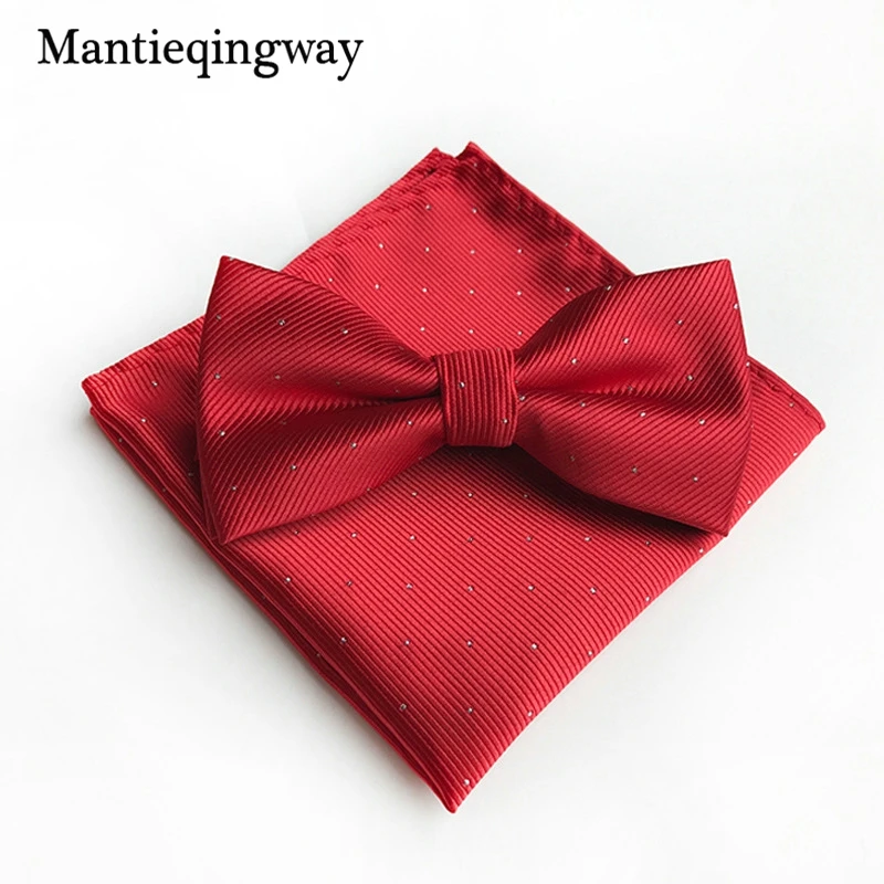 Bowtie Hanky Set for Mens Formal Wear Business Pocket Square Bow Ties Gravata Slim Polyester Cravat
Bowtie Hanky Set for Mens Formal Wear Business Pocket Square Bow Ties Gravata Slim Polyester Cravat