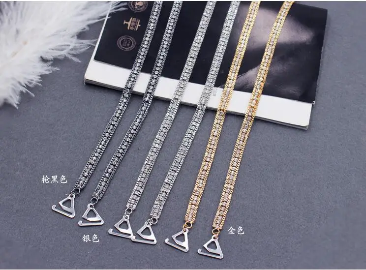 New anti-light off-the-shoulder underwear straps bra straps Rhinestone bra straps invisible non-slip shoulder bandwidth
New anti-light off-the-shoulder underwear straps bra straps Rhinestone bra straps invisible non-slip shoulder bandwidth