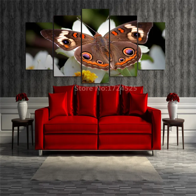 Unframed 5 Pieces HD Printed Colorful Butterfly Painting On Canvas Room Decoration Print Poster Picture Canvas For Living Room
Unframed 5 Pieces HD Printed Colorful Butterfly Painting On Canvas Room Decoration Print Poster Picture Canvas For Living Room