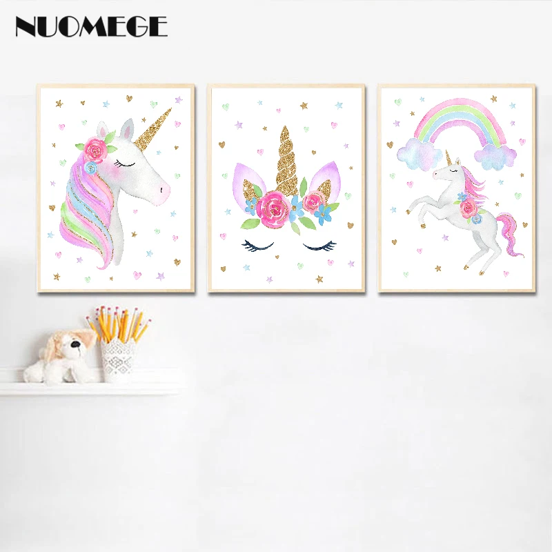 Nordic Nursery Series Poster Unicorn Rainbow Canvas Painting Wall Art Print Wall Picture Baby Bedroom Decor Cartoon Posters
Nordic Nursery Series Poster Unicorn Rainbow Canvas Painting Wall Art Print Wall Picture Baby Bedroom Decor Cartoon Posters