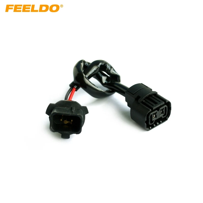 FEELDO 2Pcs Car 5202/H16/2504/PSX24W Female Socket Connector Adapter To P13W Male Socket With Wire Harness Cable HID/LED Conver
FEELDO 2Pcs Car 5202/H16/2504/PSX24W Female Socket Connector Adapter To P13W Male Socket With Wire Harness Cable HID/LED Conver
