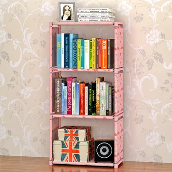 Simple 3 grid Bookshelf assembly Metal reinforced bookcase combination multifunctional bookcase Indoor floor Shelf display shelf
Simple 3 grid Bookshelf assembly Metal reinforced bookcase combination multifunctional bookcase Indoor floor Shelf display shelf