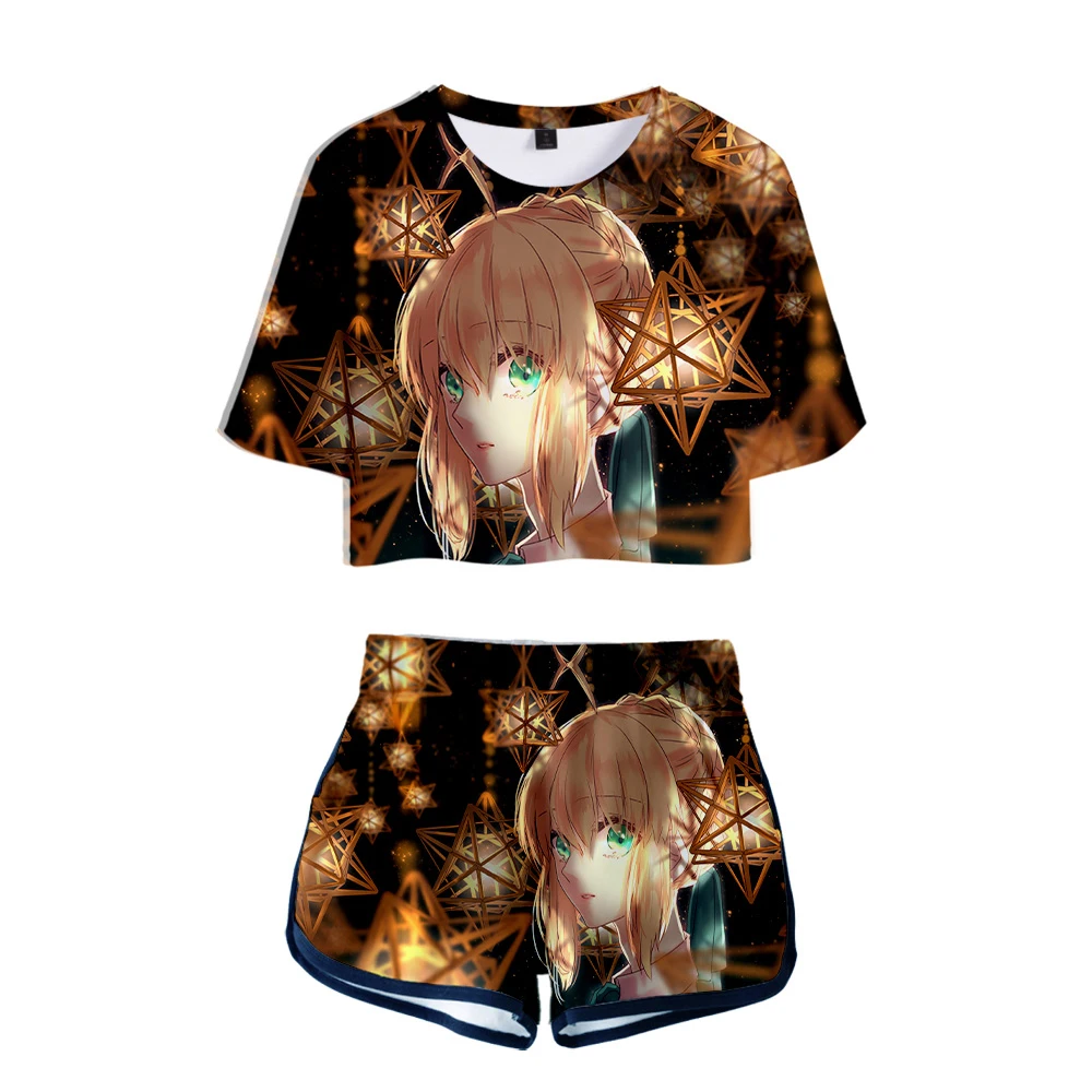 2020 Summer Fashion Sexy Women's Sports Suit Cartoon Short Sleeve t-shirt Print Destiny Night Women's 3D Halon t shirt + Shorts
2020 Summer Fashion Sexy Women's Sports Suit Cartoon Short Sleeve t-shirt Print Destiny Night Women's 3D Halon t shirt + Shorts