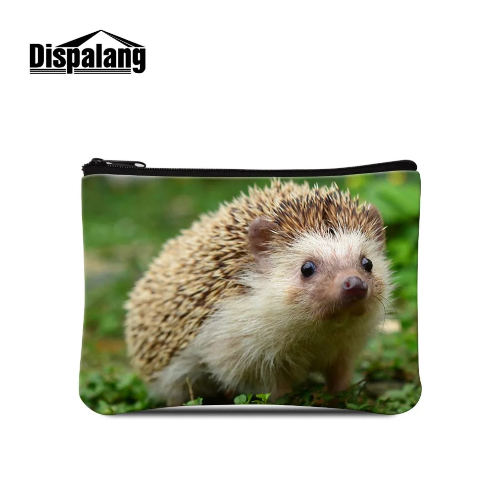 Dispalang Pretty Animal Hedgehog Logo on Wallet Mini Makeup Pouch Children Change Canvas Coin Purse for Women Portable Money Bag
Dispalang Pretty Animal Hedgehog Logo on Wallet Mini Makeup Pouch Children Change Canvas Coin Purse for Women Portable Money Bag