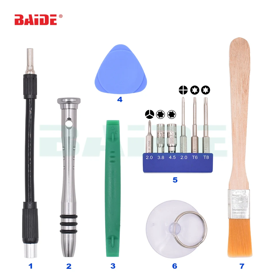 Combination Screwdriver Kit Wtih Extension Tube 3.8 4.5 Security Bit Disassemble Tool Set For Switch NS NX NES SNES 50set
Combination Screwdriver Kit Wtih Extension Tube 3.8 4.5 Security Bit Disassemble Tool Set For Switch NS NX NES SNES 50set