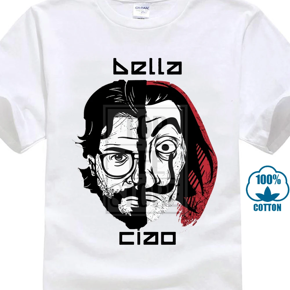 La Casa De Papel Money Heist T Shirt For Men House Of Paper Short Sleeve Cotton Plus Size Custom Team Tee 4xl 5xl 6xl Youth
La Casa De Papel Money Heist T Shirt For Men House Of Paper Short Sleeve Cotton Plus Size Custom Team Tee 4xl 5xl 6xl Youth