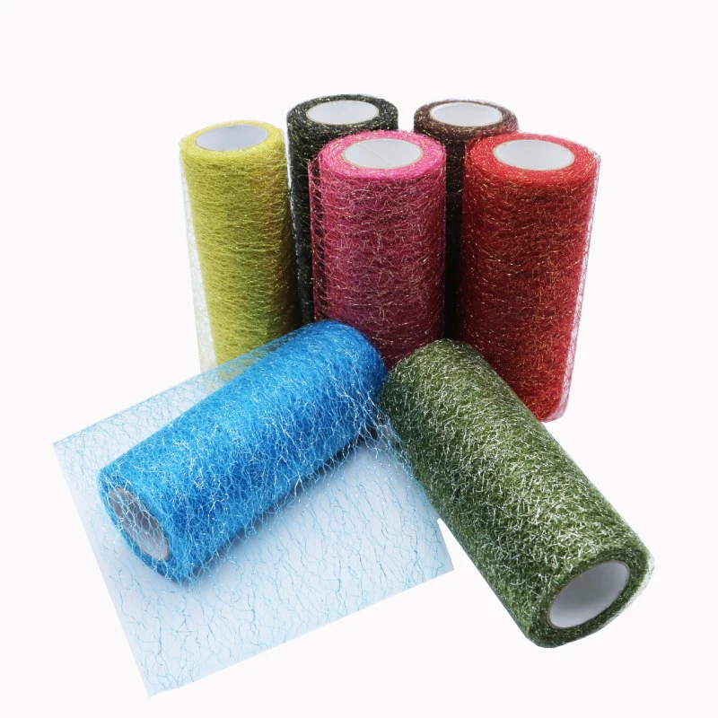 10yard*6" Gold and Silver Purl Tulle Roll US Nets Fabric Sewing Mesh DIY Tutu Skirt Accessories Flower Wedding Decorative
10yard*6" Gold and Silver Purl Tulle Roll US Nets Fabric Sewing Mesh DIY Tutu Skirt Accessories Flower Wedding Decorative