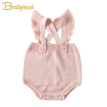 Princess Baby Rompers Knitted Sleeveless Jumpsuit Children's Overalls Spring Autumn Baby Girl Romper Infant Clothes 2 Color
Princess Baby Rompers Knitted Sleeveless Jumpsuit Children's Overalls Spring Autumn Baby Girl Romper Infant Clothes 2 Color