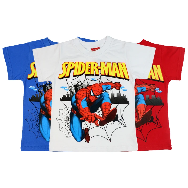 Spiderman Cartoon Print T-shirt For Baby Boys Casual Cotton Regular T shirts Children's Tops 3 4 5 6 7 8 Years Boys Tees Clothes
Spiderman Cartoon Print T-shirt For Baby Boys Casual Cotton Regular T shirts Children's Tops 3 4 5 6 7 8 Years Boys Tees Clothes