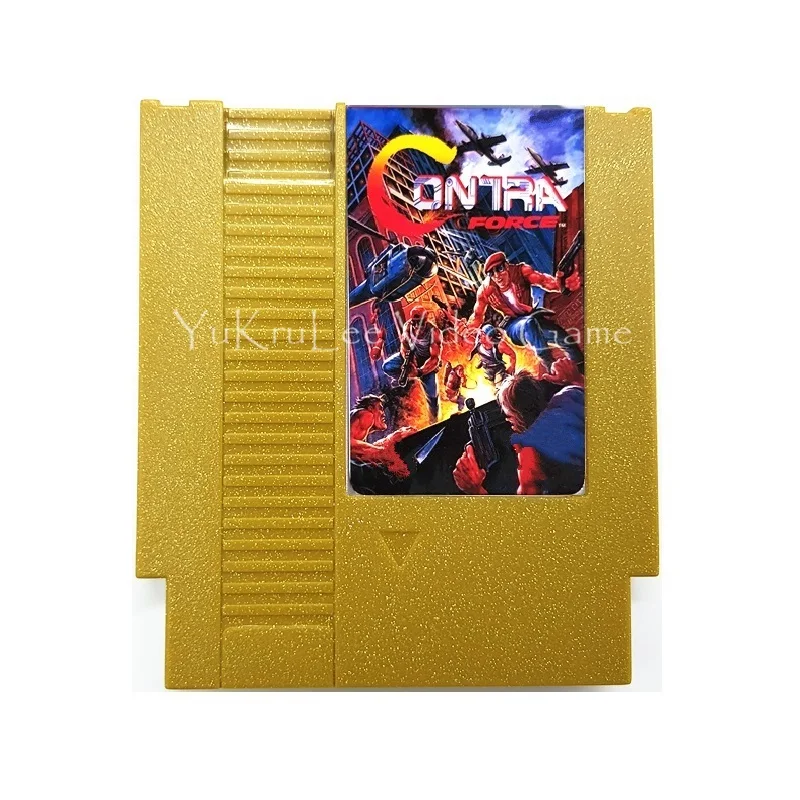 Contra Force Video Game Accessories Card for 72 Pin Entertainment System Console EU/US Universal Version
Contra Force Video Game Accessories Card for 72 Pin Entertainment System Console EU/US Universal Version