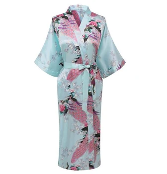 Hot Sale Light Blue Ladies Robe Kimono Sexy Summer Nightgown Chinese Style Silk Rayon Bath Gown Size S M L XL XXL XXXL A-100
Hot Sale Light Blue Ladies Robe Kimono Sexy Summer Nightgown Chinese Style Silk Rayon Bath Gown Size S M L XL XXL XXXL A-100