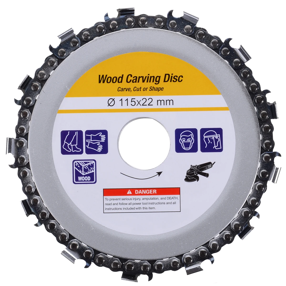 Wood Carving Disc 13Teeth 115*22mm Cemented Carbide Woodworking Carving Disc Angle Grinder Chain Cutter Saw Woodworking Tools
Wood Carving Disc 13Teeth 115*22mm Cemented Carbide Woodworking Carving Disc Angle Grinder Chain Cutter Saw Woodworking Tools