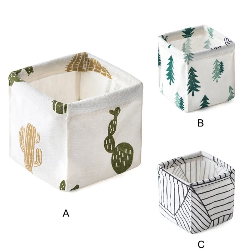 Cotton Linen Foldable Desktop Storage Bag Diamond Stripe Storage Basket Mini Sundries Container Household Storage
Cotton Linen Foldable Desktop Storage Bag Diamond Stripe Storage Basket Mini Sundries Container Household Storage