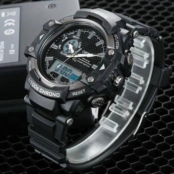 OHSEN Digital Sports Male Watches 50M Swim Multifunction Watch Dive LCD Digital Fashion White Watch Mens Wristwatch Montre Homme
OHSEN Digital Sports Male Watches 50M Swim Multifunction Watch Dive LCD Digital Fashion White Watch Mens Wristwatch Montre Homme