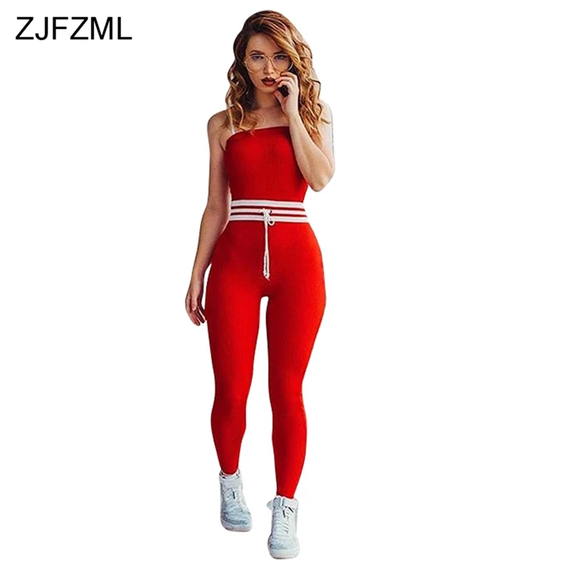 ZJFZML 2019 New fashion high quality bodycon jumpsuit women red strapless off shoulder romper sexy white full length jumpsuit
ZJFZML 2019 New fashion high quality bodycon jumpsuit women red strapless off shoulder romper sexy white full length jumpsuit