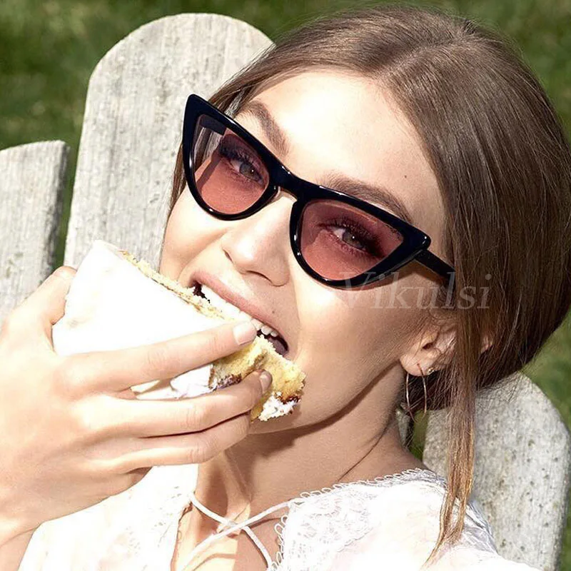 New Popular Sexy Fashion Women Cat Eye Sunglasses Inspired Retro Vintage Sun glasses Luxury Charm Shades Female Small Eyewear
New Popular Sexy Fashion Women Cat Eye Sunglasses Inspired Retro Vintage Sun glasses Luxury Charm Shades Female Small Eyewear